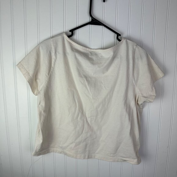 Madewell VĀCĀ Graphic Setlist Boxy‎ Crop Tee T-Shirt Size Small - Picture 5 of 5